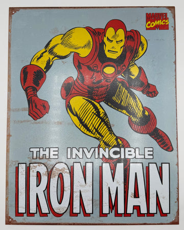 Iron Man Flight Retro Tim Sign