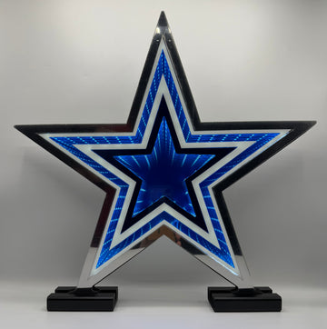 Dallas Cowboys Logo NFL LED Infinity Light