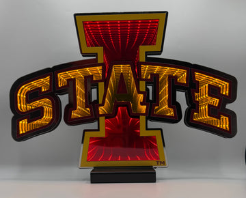 Iowa State Cyclones Logo Infinity Light