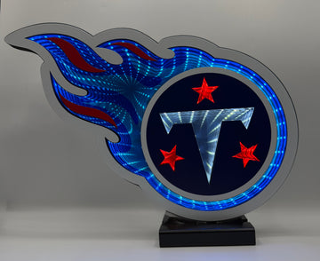 Tennessee Titans Logo NFL LED Infinity Light