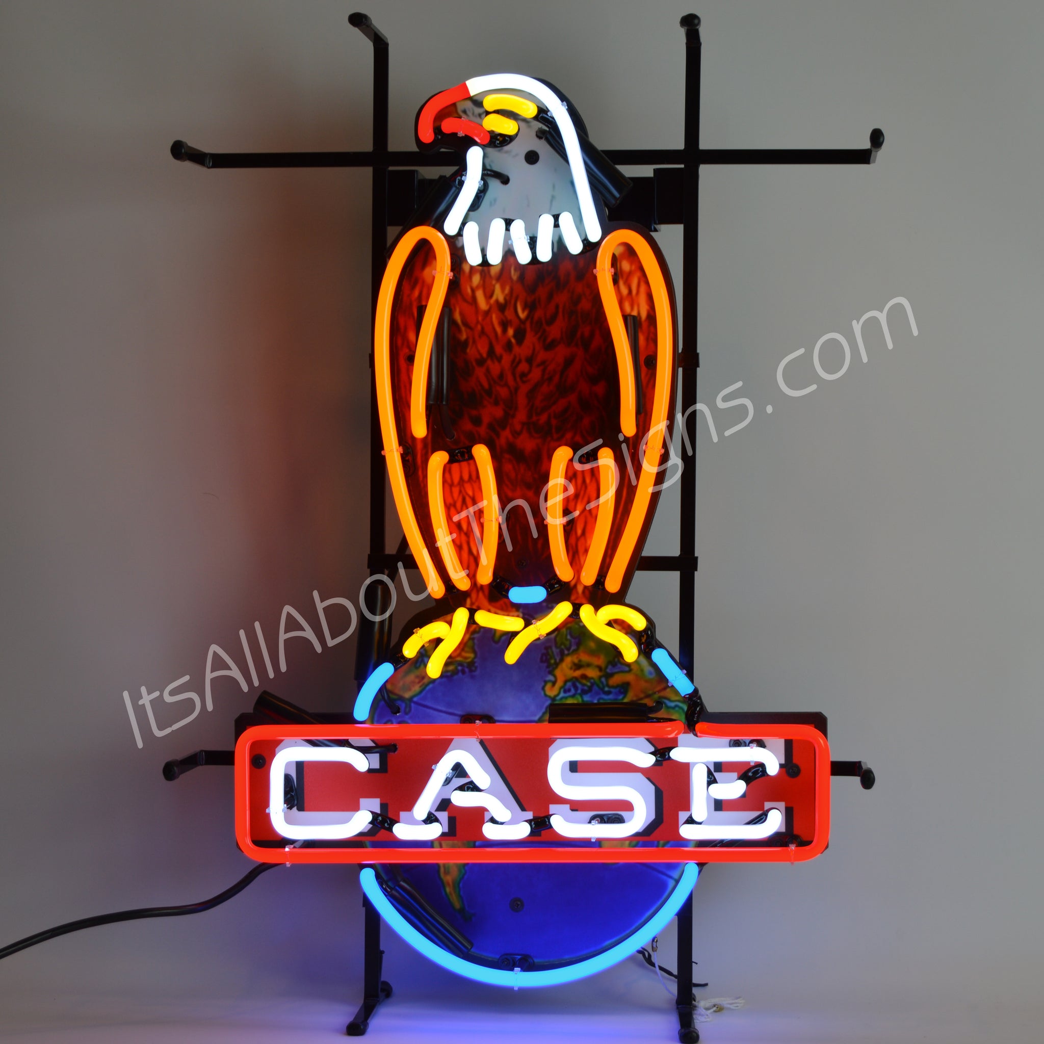 Case Eagle Neon Sign