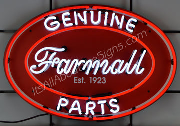 Farmall Genuine Parts Neon Sign