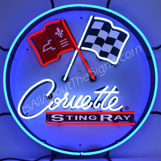 Corvette C-2 Stingray Neon Sign