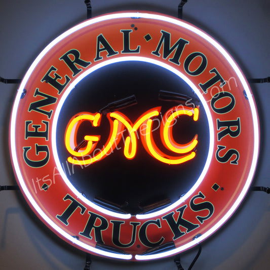 GMC Trucks Neon Sign