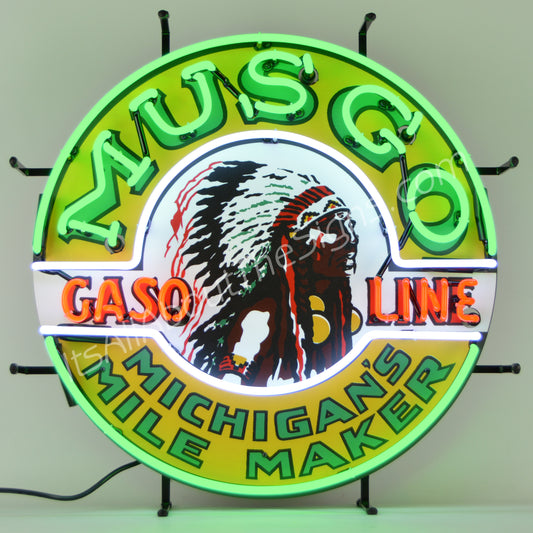 Musgo Gasoline Neon Sign