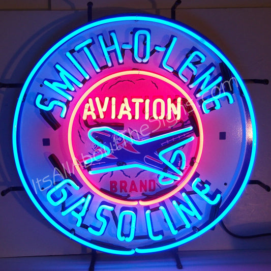 Smith-O-Lene Gasoline Neon Sign