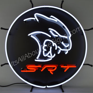 Dodge Hellcat SRT Neon Sign