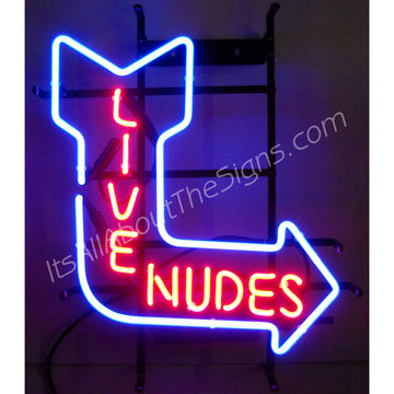 Live Nudes Neon Sign