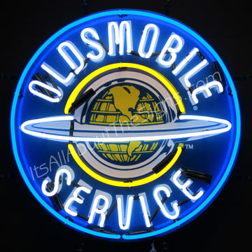 Oldsmobile Service Neon Sign