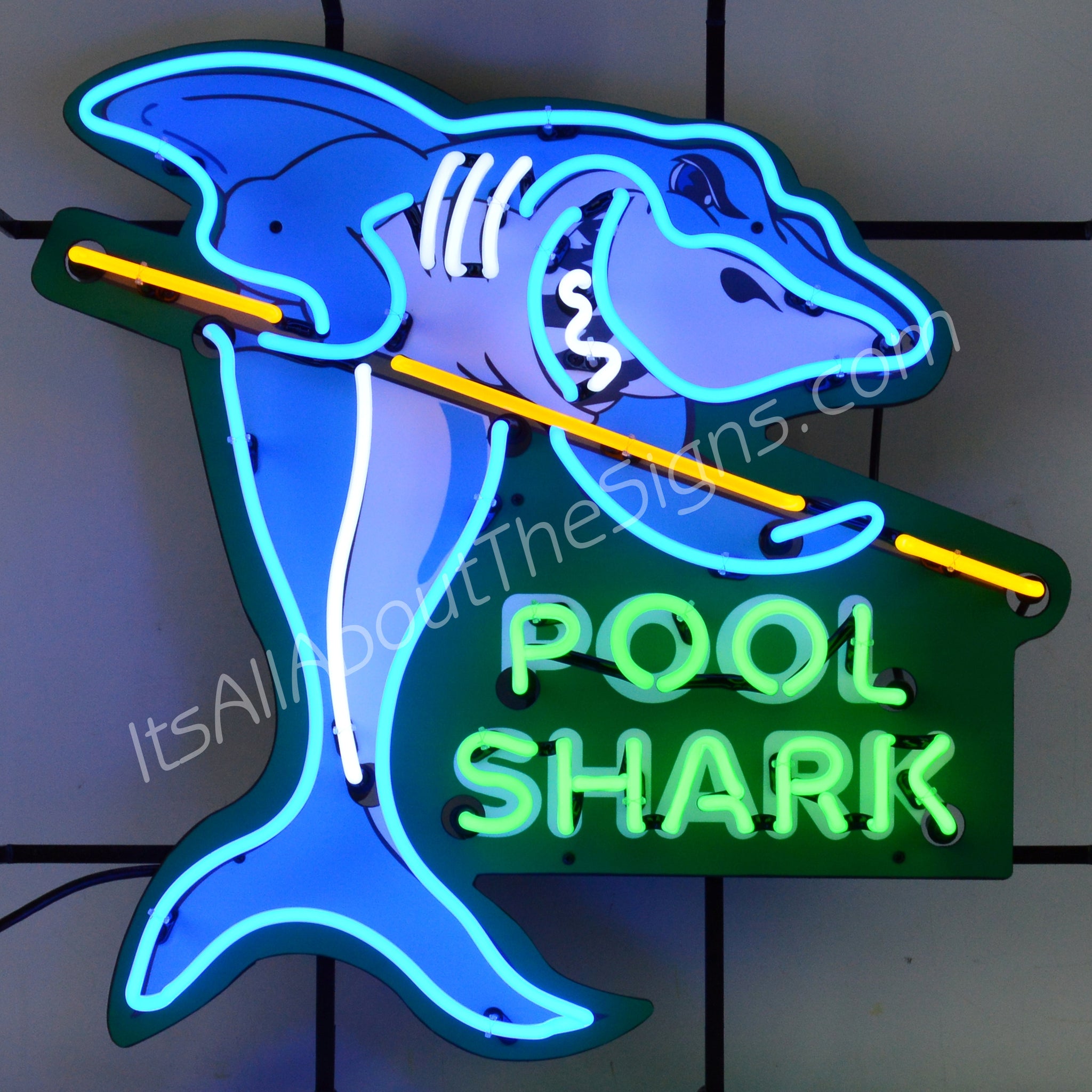 Pool Shark Neon Sign