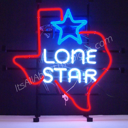 Texas Lone Star Neon Sign