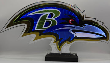 Baltimore Ravens Logo NFL LED Infinity Light