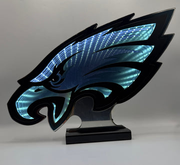 Philadelphia Eagles Logo NFL LED Infinity Light