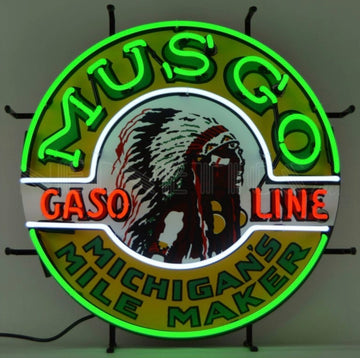 Musgo Gasoline Neon Sign