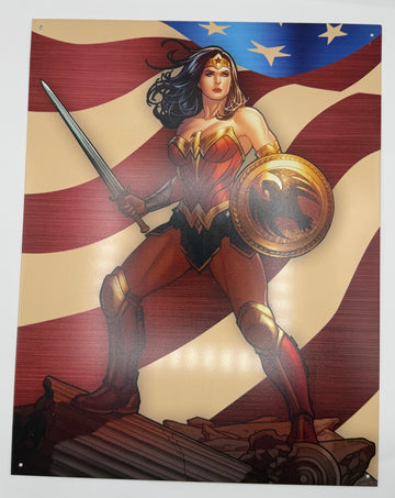 Wonder Woman Tin Sign