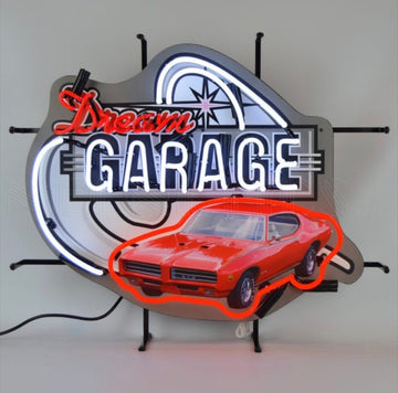 Dream Garage Pontiac GTO Neon Sign