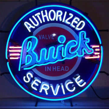 Buick Authorized Service Neon Sign