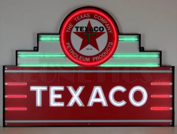 Texaco LED FLEX-NEON Sign in Steel Can