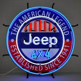 Jeep the American Legend Neon Sign