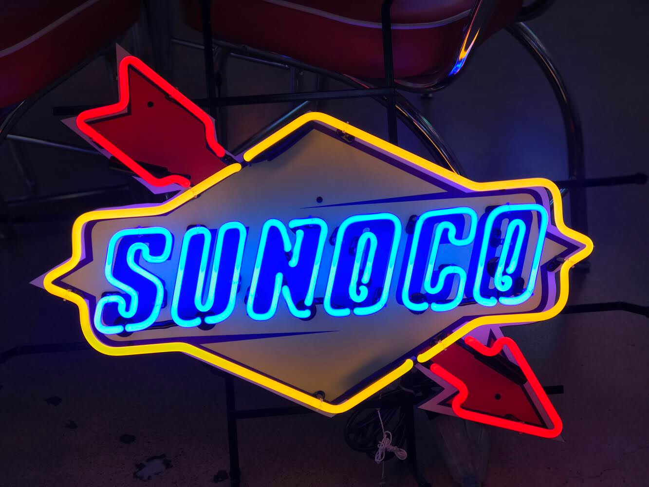 Sunoco Race Fuel Neon Sign