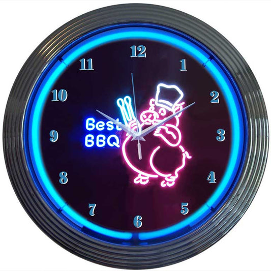 Best BBQ Neon Clock