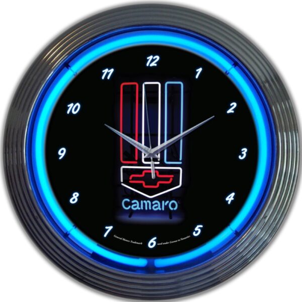 Camaro RWB Neon Clock
