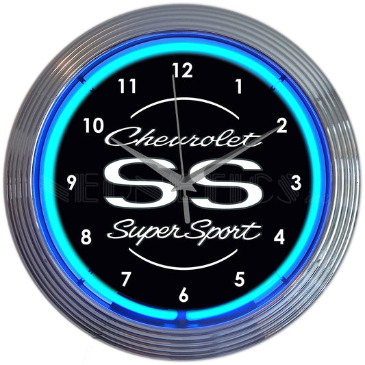 Chevrolet SS Neon Clock