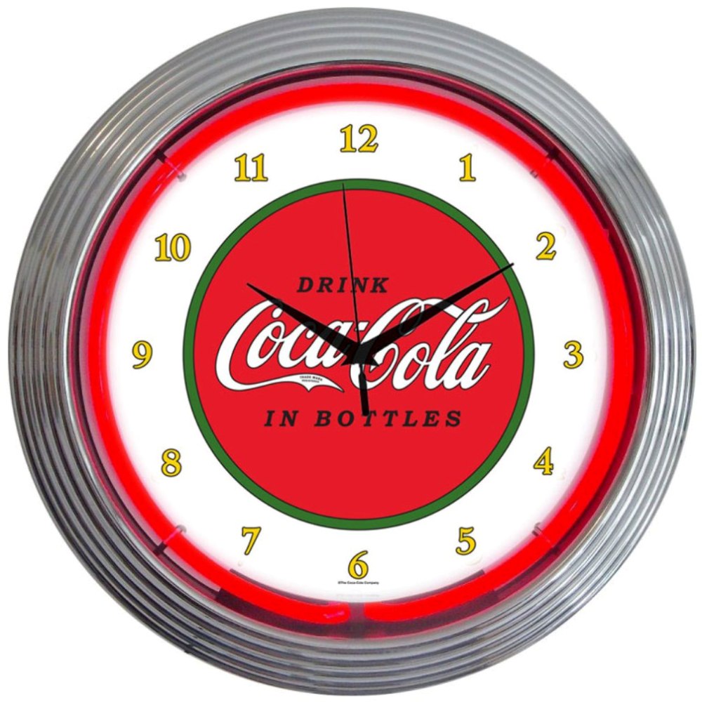 Coca-Cola 1910 Neon Clock
