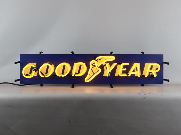 Goodyear Jr.  Neon Sign
