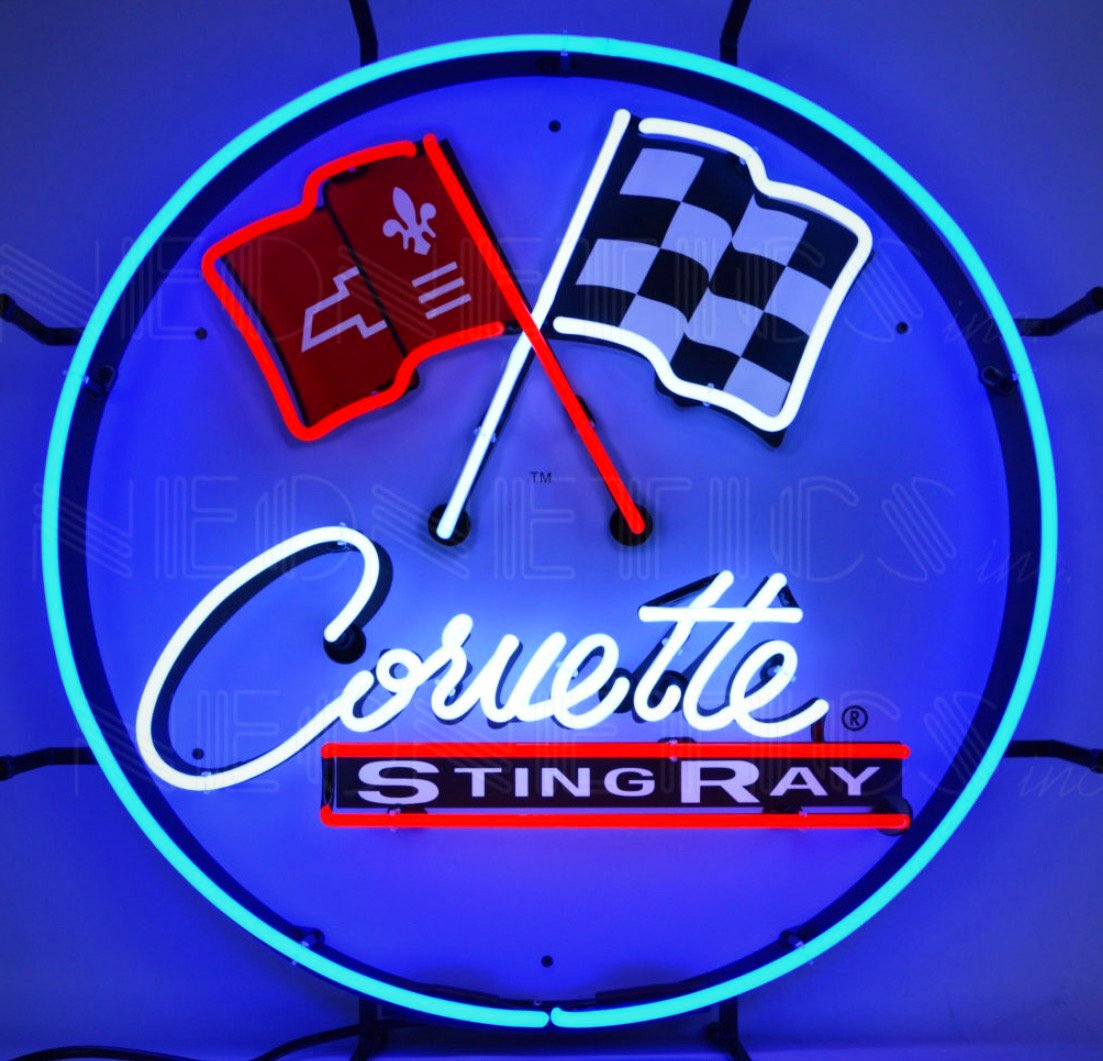 Corvette C-2 Stingray Neon Sign
