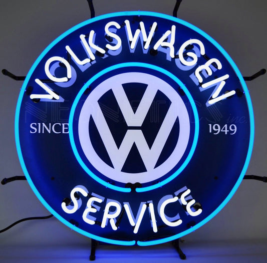 Volkswagen Service Neon Sign