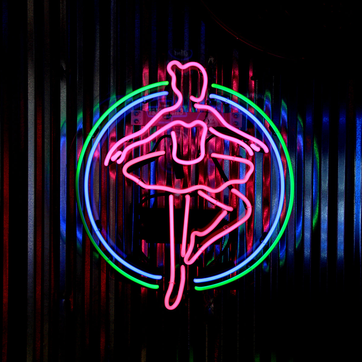 Dancer Neon with Acrylic Panel