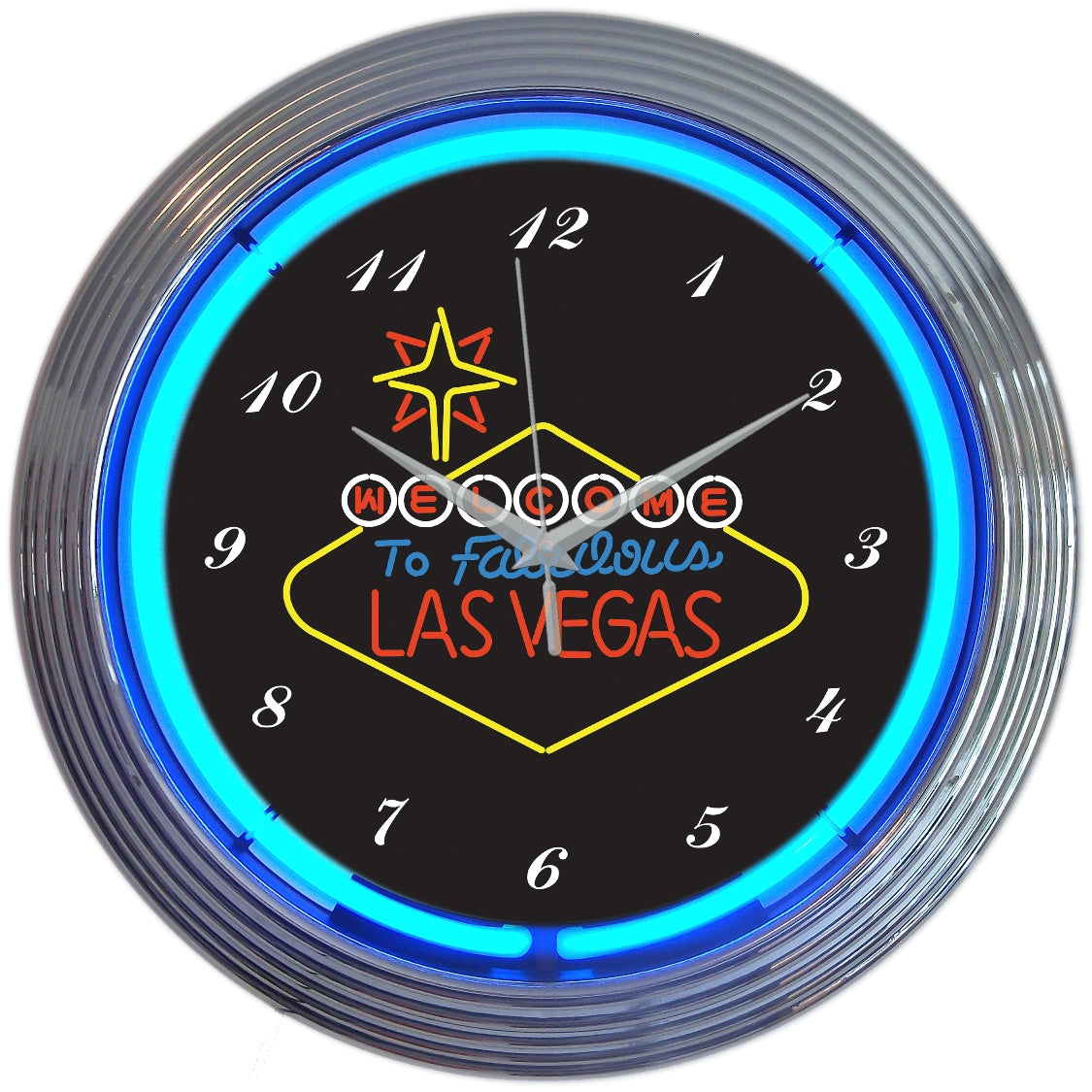 Las Vegas Neon Clock