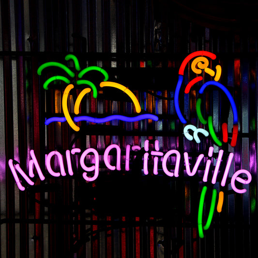 Margaritaville Parrot Neon Sign