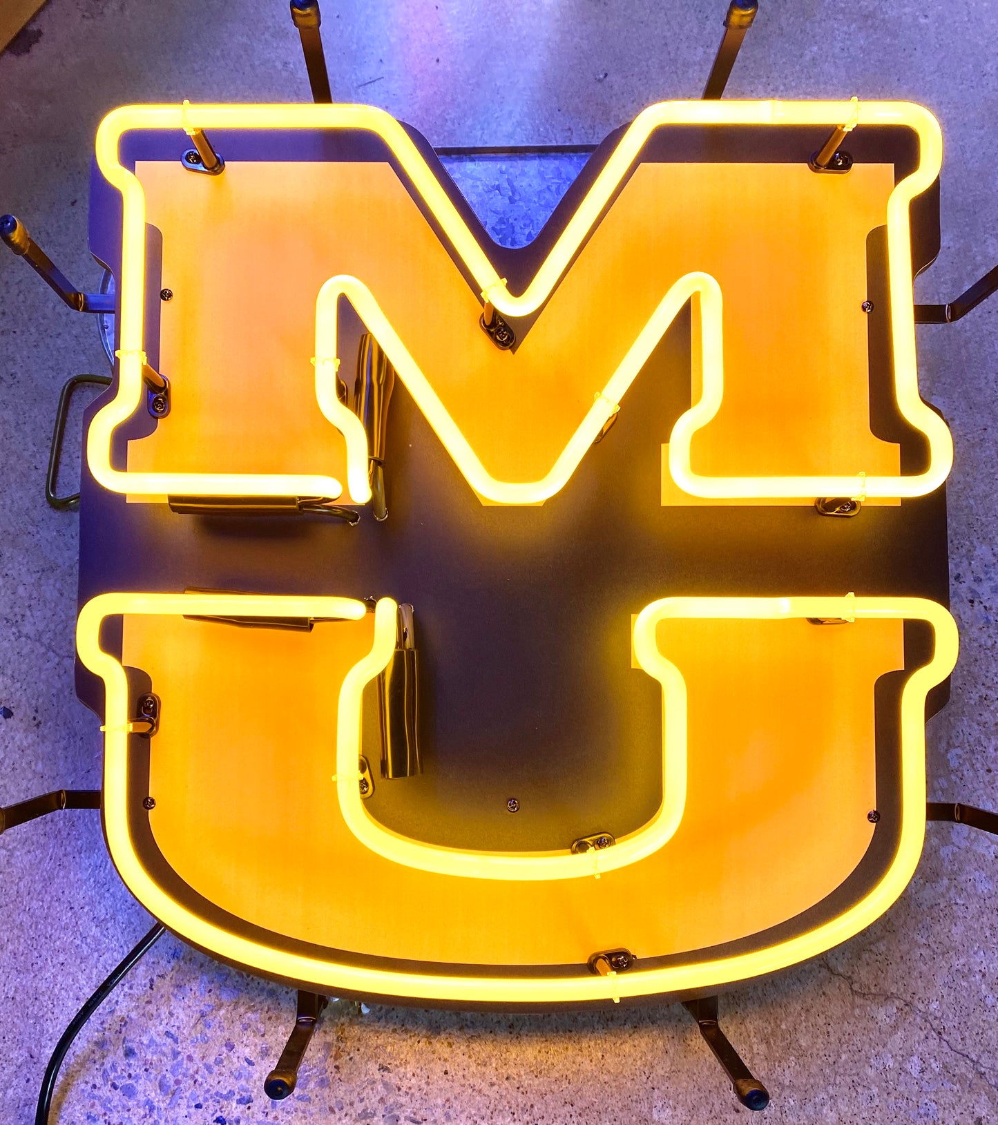 MU Missouri Tigers Neon Sign
