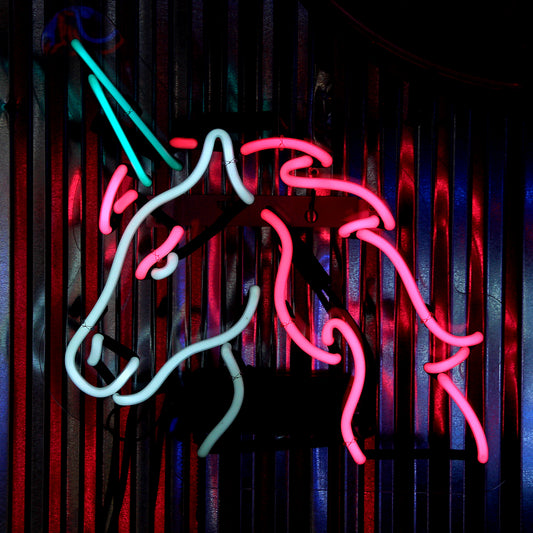 Unicorn Neon with Acrylic Panel