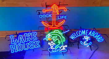 Welcome Aboard Neon Sign