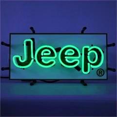 Jeep Jr. Neon Sign